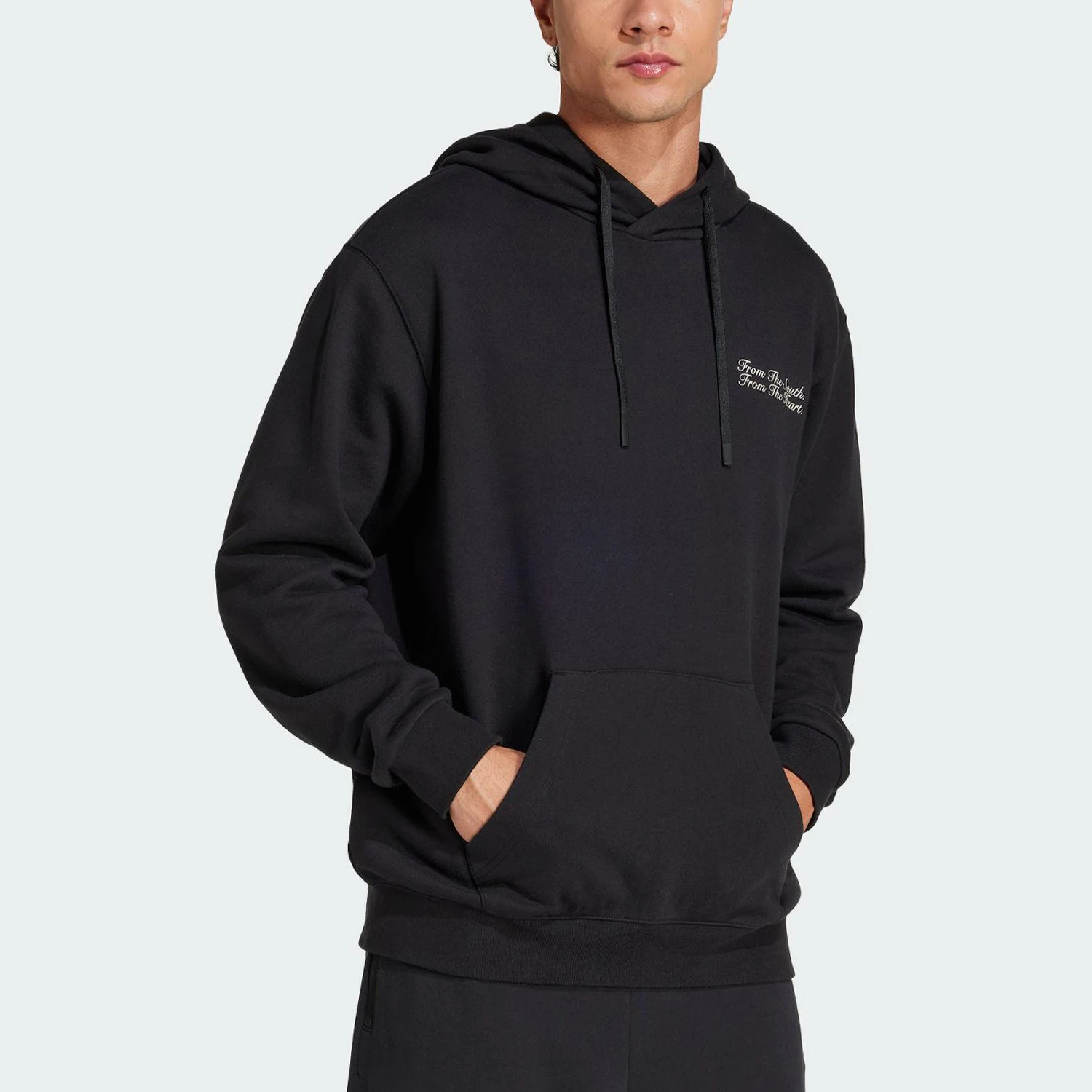 أديداس حقيقية الربيع/الخريف 2025 الرجال محبوك فضفاض كرة القدم البلوز JF0577