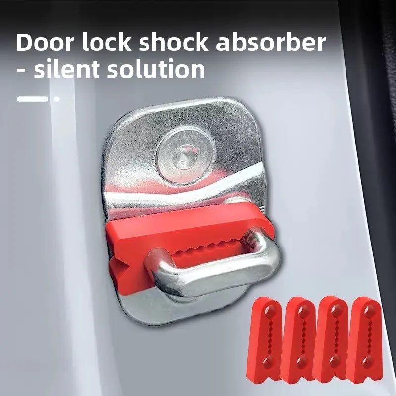 

New Car Door Shock Absorber Universal Car Door Buckle Soundproof Deadener Damper Cushion Anti-Vibration Buffer Pad