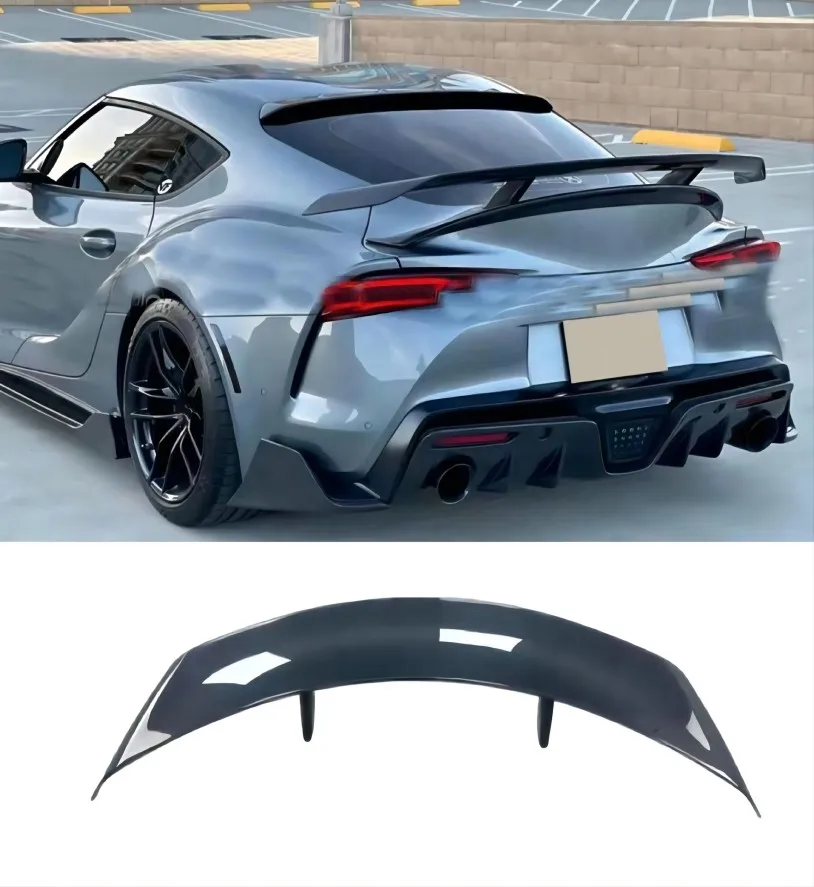 

Kofferbak Spoiler Voor Toyota Supra 2019 2020 2021 Koolstofvezel Materiaal Glossy Carbon Lip Spoiler Wing Voor Supra