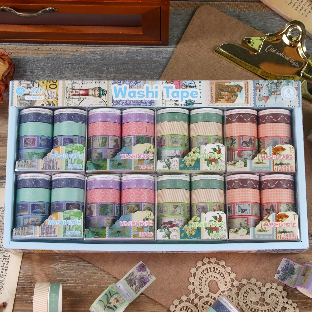 ensemble-de-rubans-washi-vintage-avec-motifs-aleatoires-10-40-80-rouleaux-ruban-decoratif-retro-botanique-et-architectural-pour-journal
