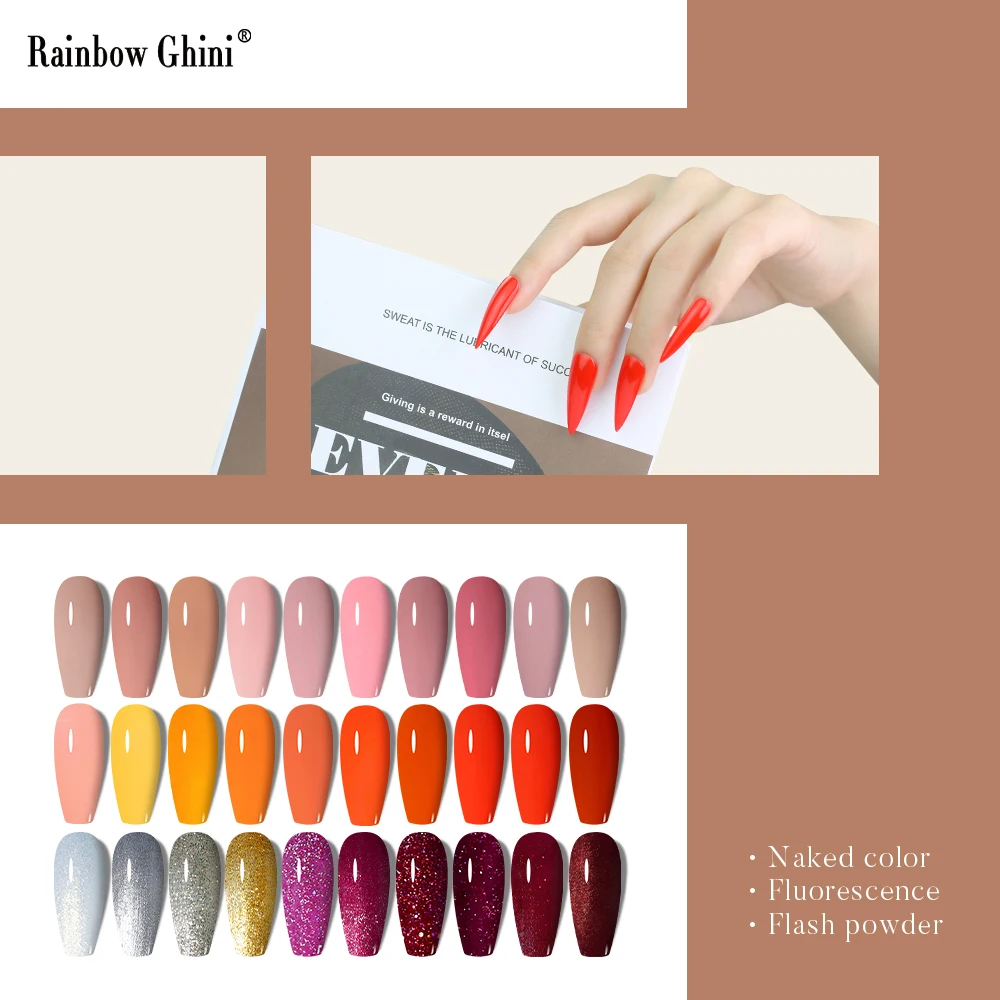 RG 8ML 150色 ヌードジェルネイルポリッシュ HEMA TPOフリー セミパーマネント ソリッドカラー UVマニキュア ハイブリッドヴェルニ ファイングリッターネイルアート