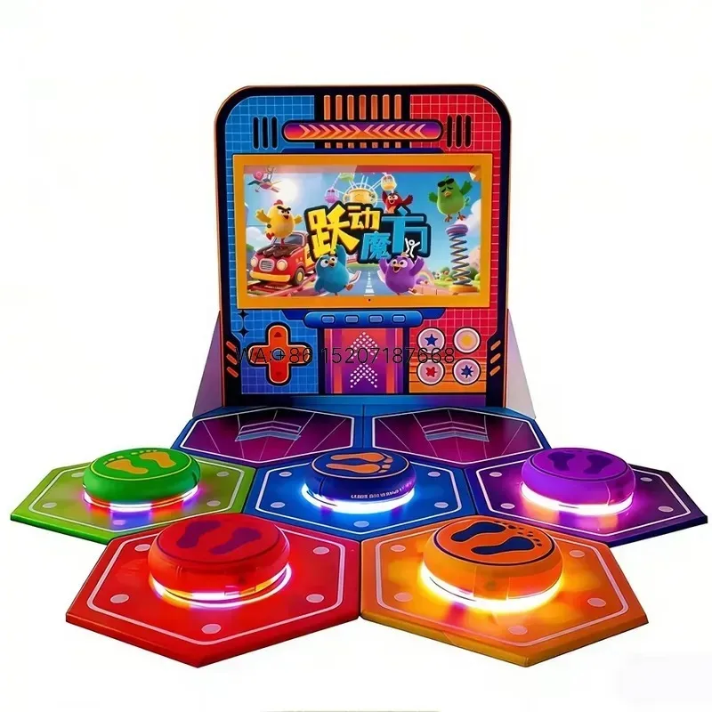 Wmwmnu for Commercial Wholesale 80 Game Jumping Content Interactive Projector Gam Somatosensory Game Console Interaction