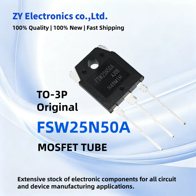 5-10-20PCS New Original FSW25N50A FSW 25N50A TO-3P 25A 500V MOSFET Field-effect Transistor