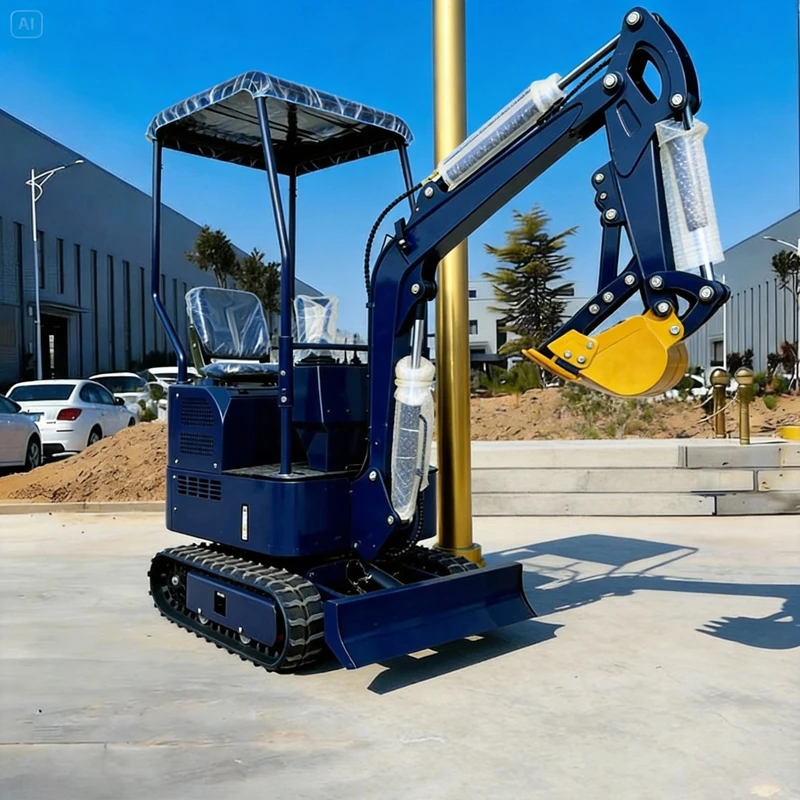 

Мини-экскаватор YANMAR 1.2 тонны, дизельный, Euro 5, для строительных работ, мини-инструменты для экскаваторов