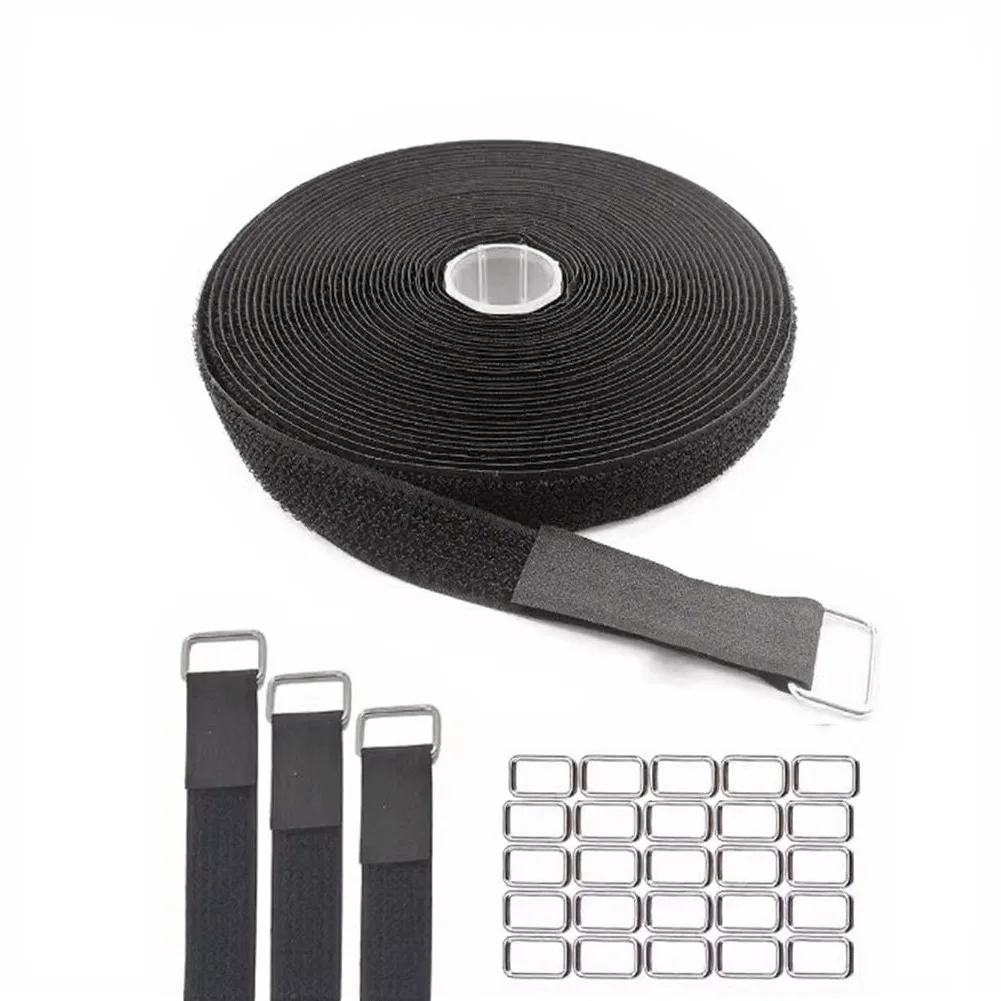 For Patio Umbrellas Nylon Securing Strap Umbrella Tie Strap Black Adjustable Patio Umbrella Strap Patio Umbrella