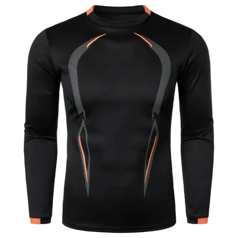 

Autumn Men's Long Sleeve Quick Dry T-shirt Lightweight Breathable Streetwear Oversized Sports Fitness Outdoor Men T Shirt