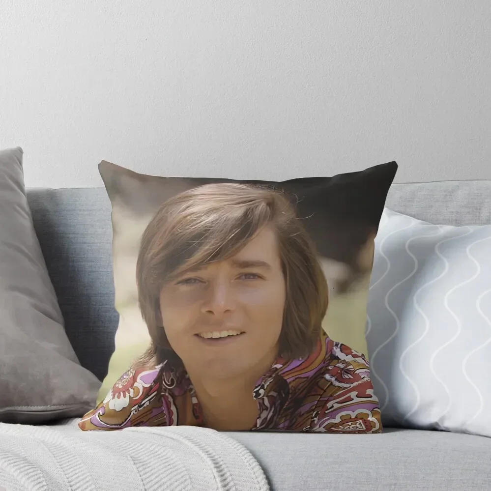 

bobby sherman handsome Throw Pillow Marble Cushion Cover Sofa Decorative Covers pillow