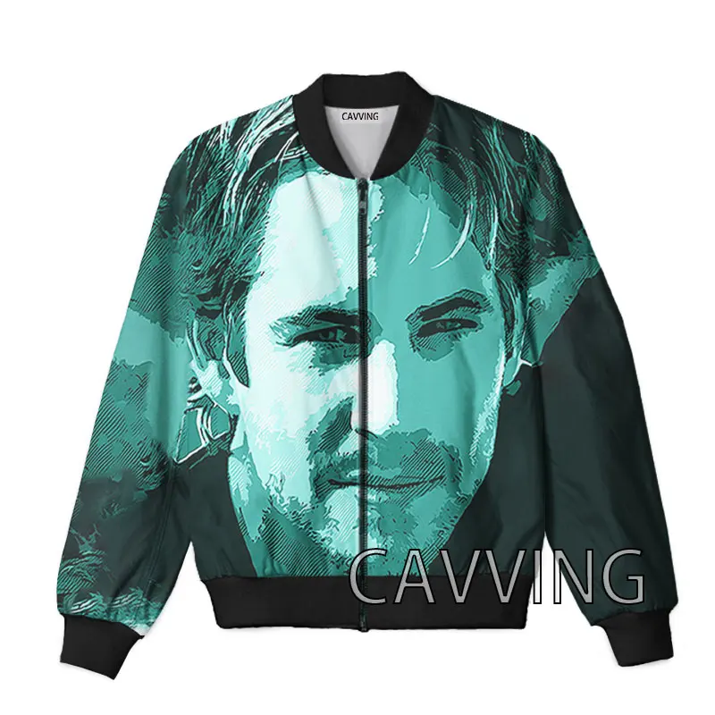 

CAVVING 3D Printed Paul Walker Zipper Bomber Jackets Men Overcoat Mens Coat Zip Up Jackets for Women/Men H01