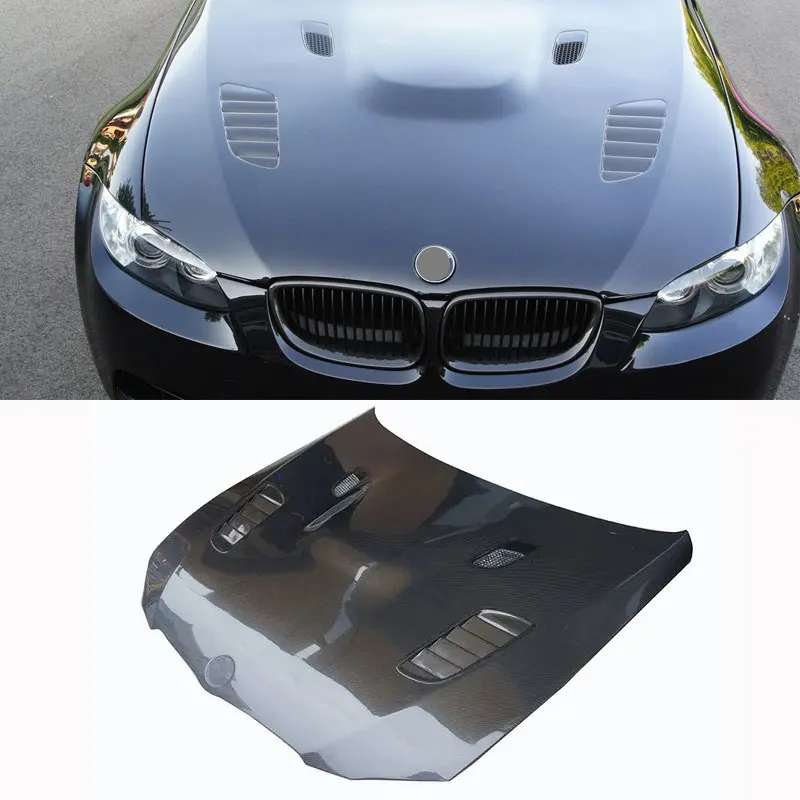 

M3 Style New Carbon Fiber Bonnet Hood for 3 Series 2006-2010 E92 E93 M3 Model Engine Bonnet Cover