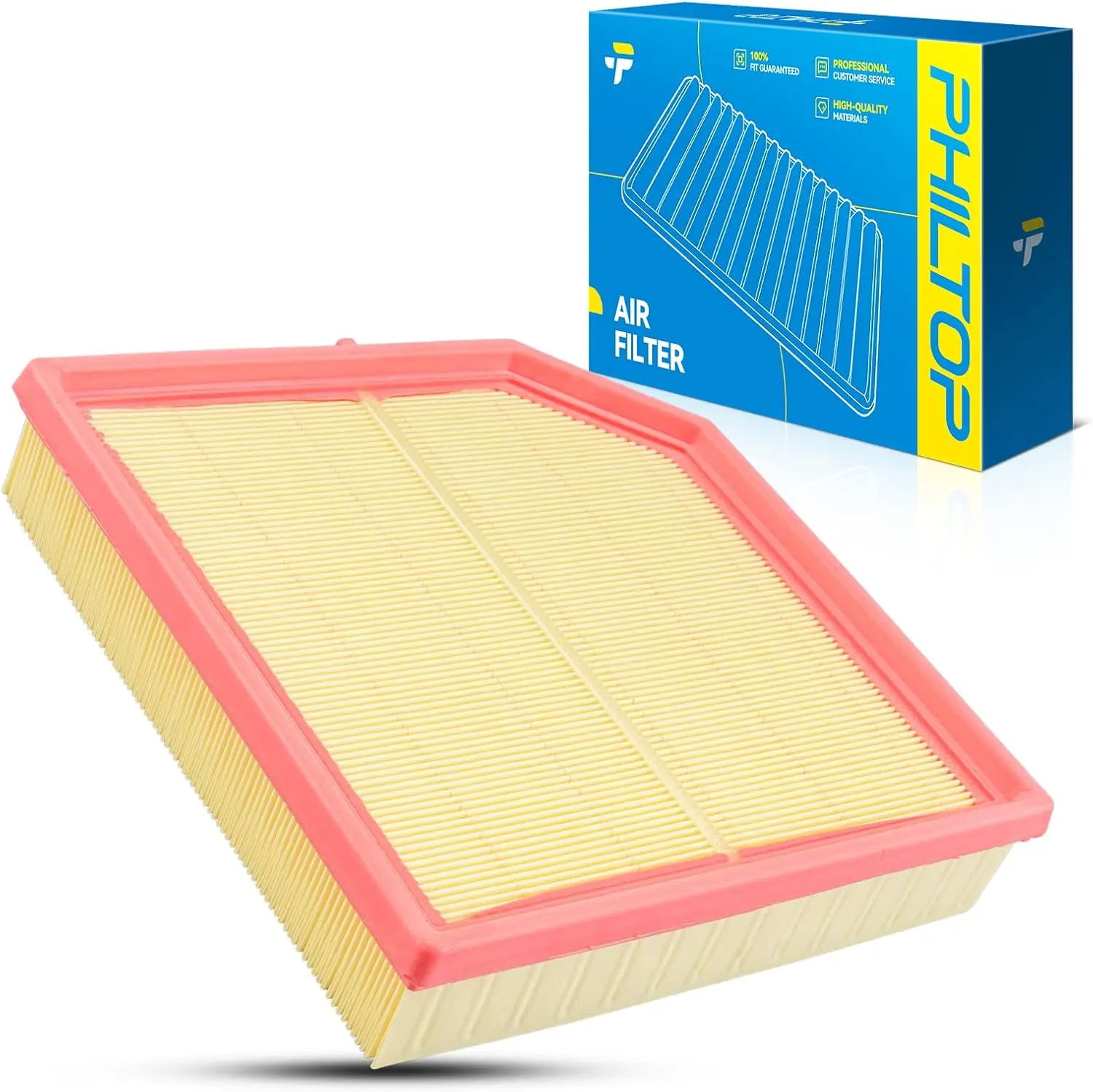 

Воздушный фильтр двигателя CA12616 Замена для Volvo XC40 2019-2024 2.0L, гибкая панель