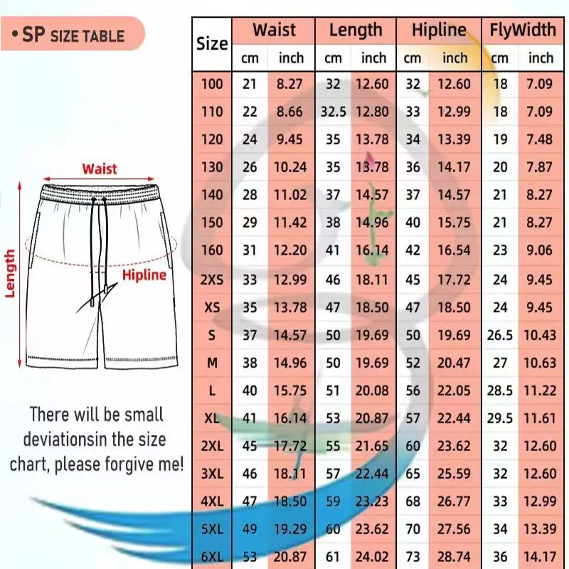 SpongeBob SquarePants Boys and Girls 2024 Summer New 3D Printing Casual Shorts for Children Street Sports Big, Shorts