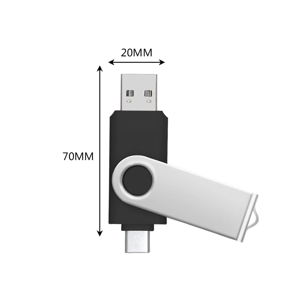 Pen drive 128gb 64gb 32 16gb 8gb 4gb usb pendrive 2.0 pendrive para o dispositivo tipo-c movimentação feita sob encomenda nova da pena do usb do logotipo otg tipo c