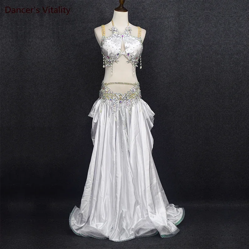 Belly Dance Profession Costume Set for Women Belly Dancing Performance Suit Customized Oriental Dance Clothing Stage Dance Wear