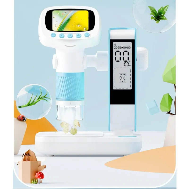 

High definition digital electron microscope, professional magnifying glass for children outdoors