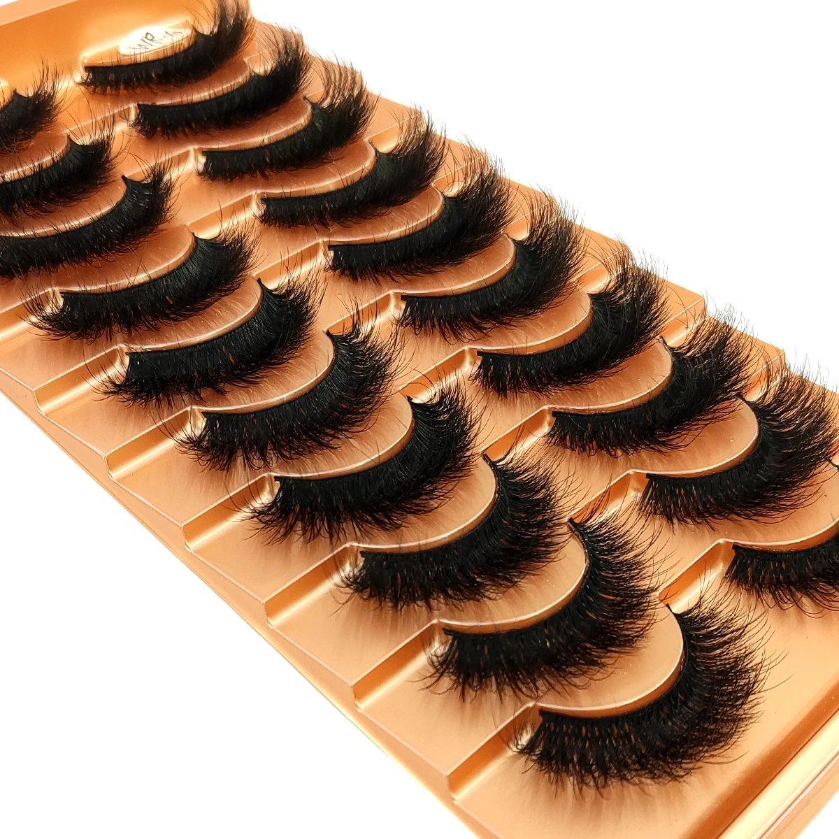 ชุดแต่งหน้าขนตาปลอมมิงค์ 3 มิติ แบบธรรมชาติ 10 คู่ ใหม่ พร้อมขนตาแบบยาวและขนตาแบบสั้น