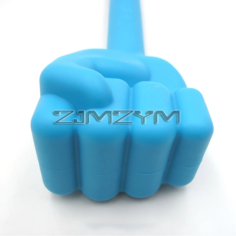 Ręczny młotek do masażu Stick Fist Body Massager Silicone Knock Shoulder Arm Leg Hip Waist Whole Massage Tool