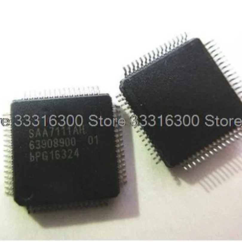 10PCS New SAA7111AH  QFP64 Video processing chip IC