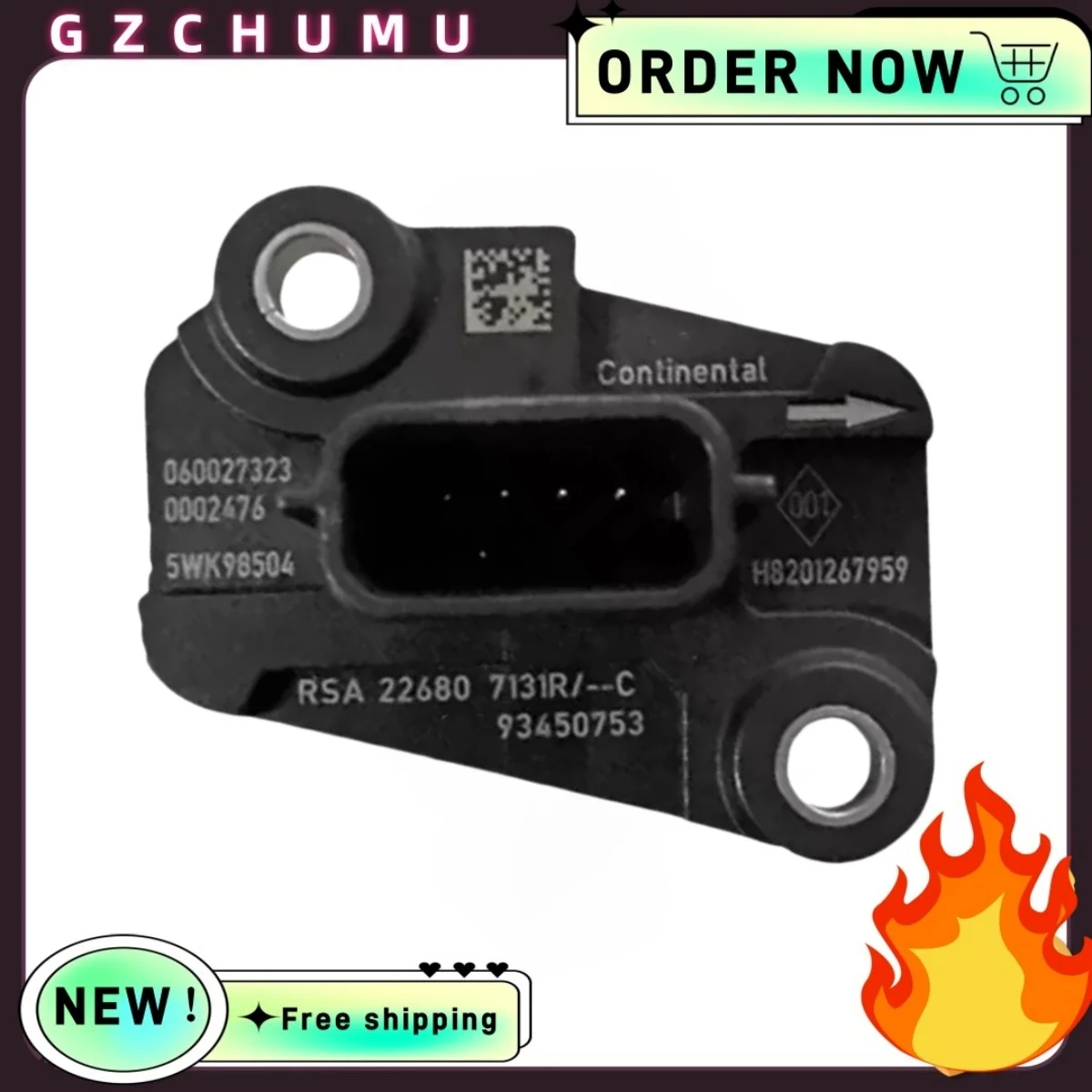 

Mass Air Flow Sensor 22680-7131R 22680-00Q0A 226807131R 2268000Q0A H8201267959 93450753 For Infiniti Q50 Q60