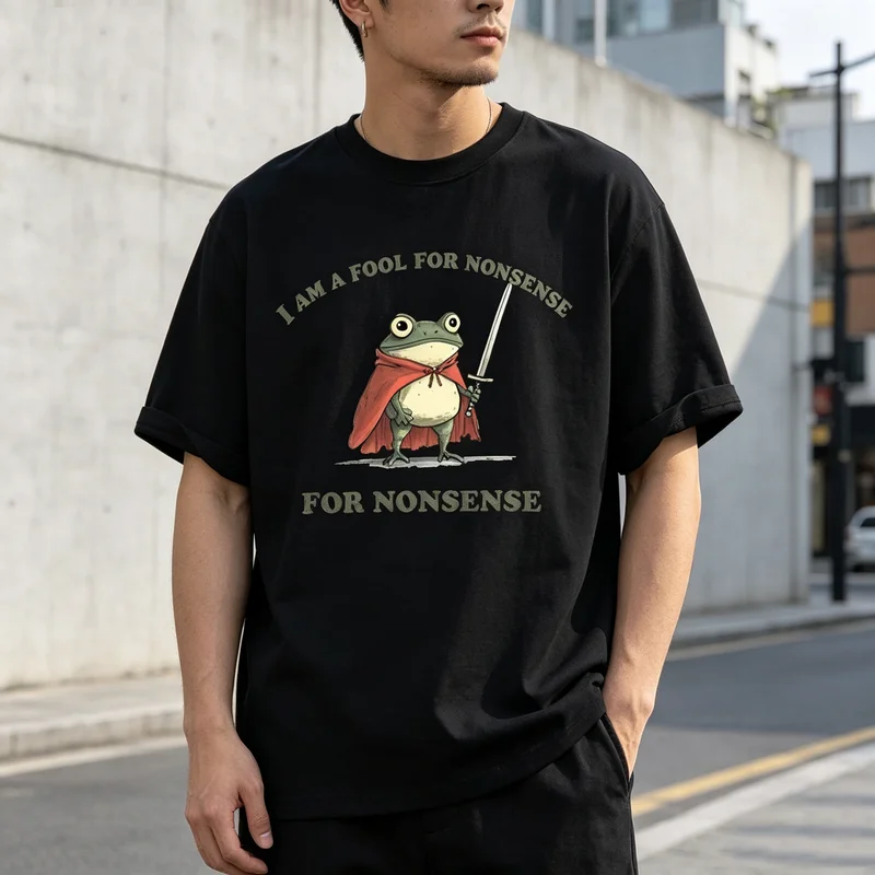 Vintage Frog Knight Funny Quot - đánh giá và giá Street Style Fashion Quotes