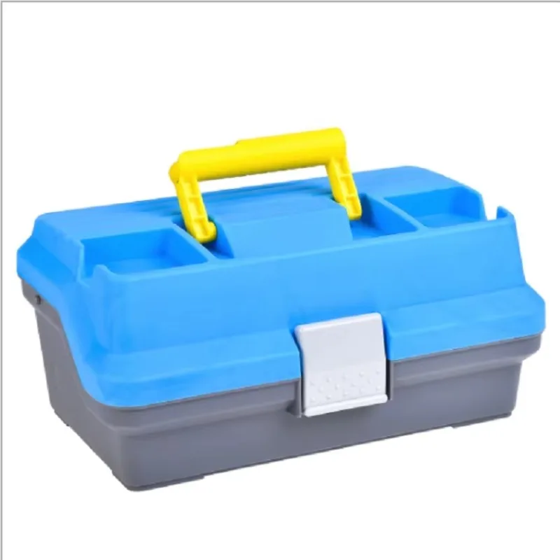 Multifunctional Waterproof Tackle Box Portable Storage Box for Daily Fishing Tools