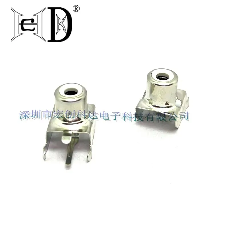 5PCS RCA metal single hole lotus audio interface socket AV-103B AV-8.4-3 Headphone socket connector Red Yellow white