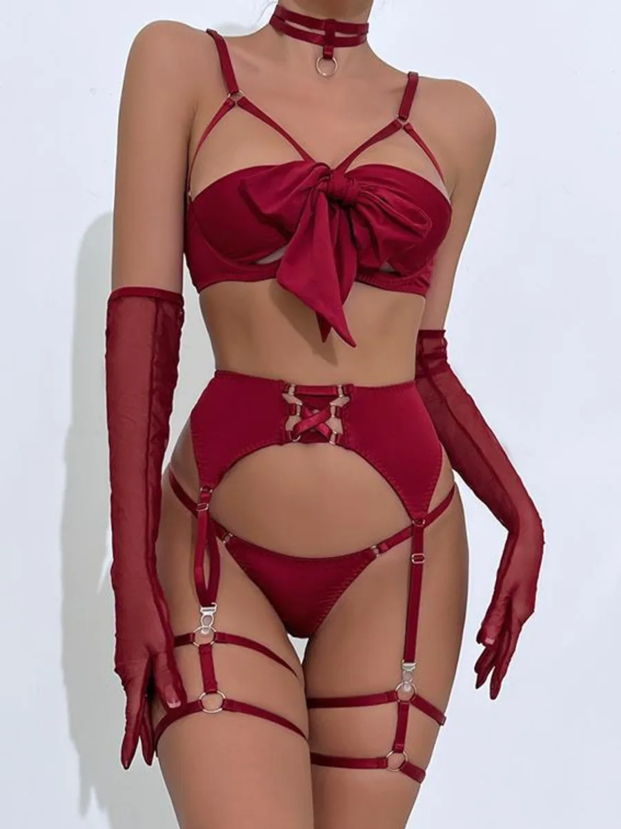 

Сексуальный пояс с подвязками Temptation, выдалбливают пуш-ап, высокое качество, бант, сексуальное бикини с открытой спиной и глубоким V-образным вырезом, подтяжки без рукавов для ночного клуба CNRS