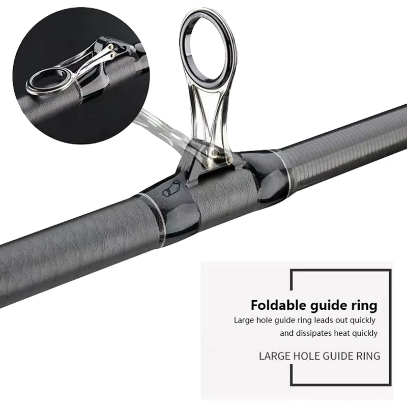 Folding Stainless Steel Telescopic Guide Ring Fishing Rod Pole Line Guides Top Rings DIY Eye Ring Repair Kit Tackle Accessories