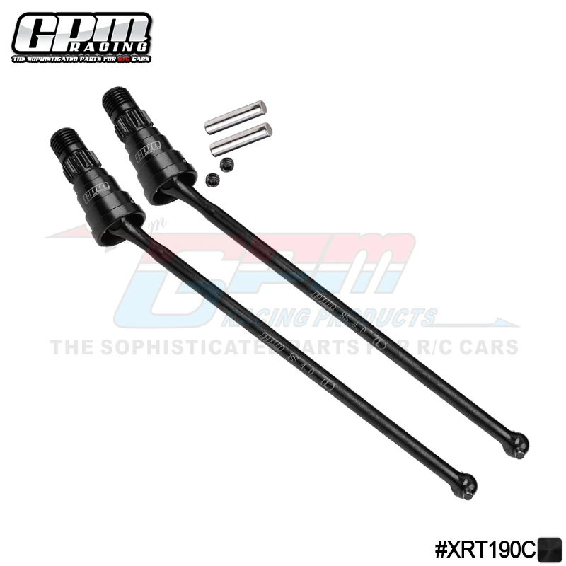 

GPM Medium Carbon Steel F/R Driveshaft For TRAXXAS XRT X-Maxx #7895 WideMaxx