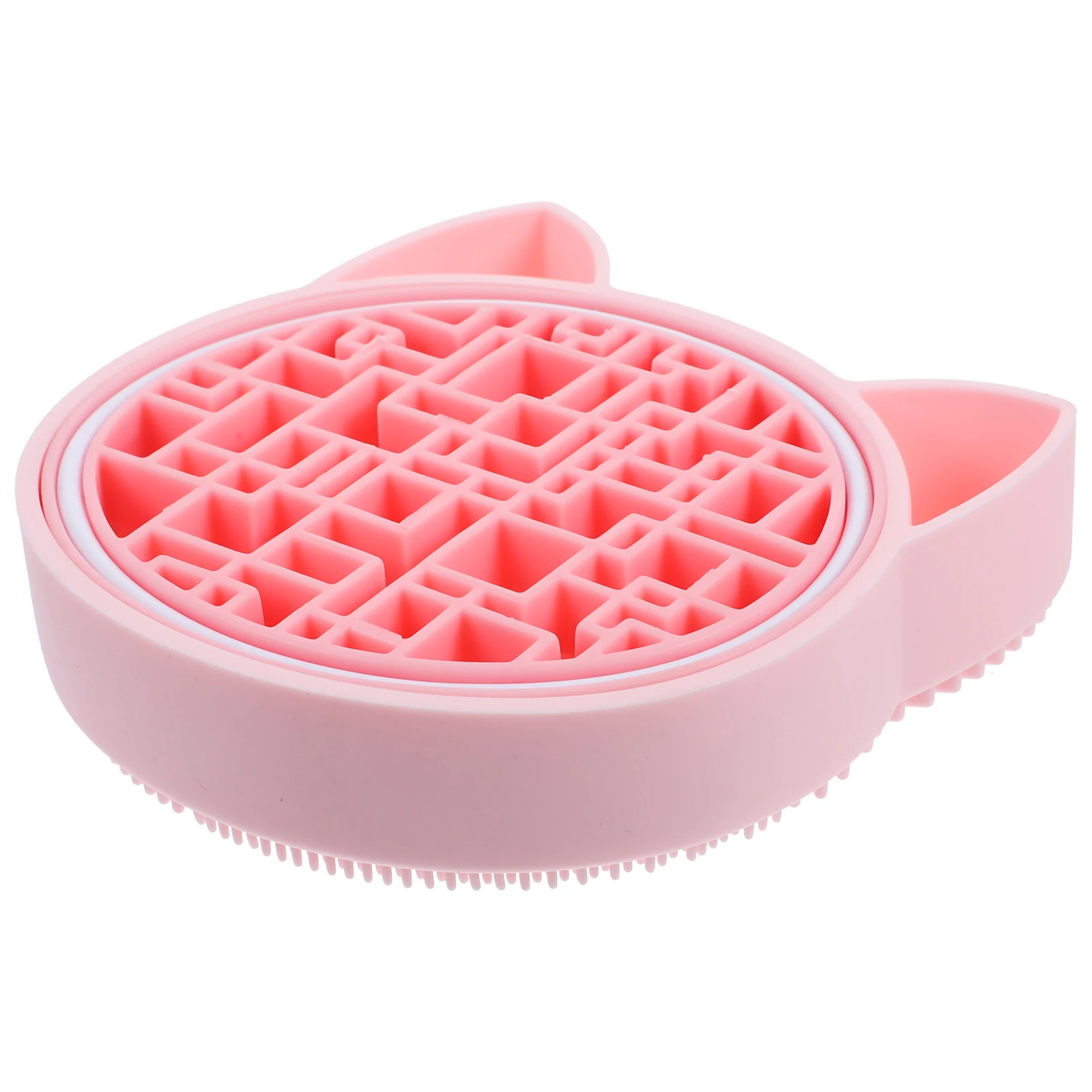 環境に優しいシリコン製メイクブラシクリーナーマット、耐久性があり再利用可能な2 in 1デザインで、効果的なメイク落としと保管が可能