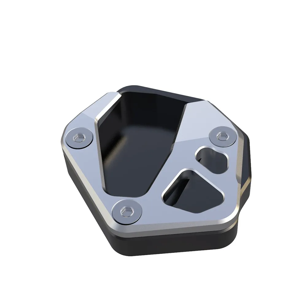 2025 ل Moto Guzzi V100 V 100 Mandello 2023 2024 دراجة نارية مسنده القدم الجانب حامل تمديد تكبير وسادة للقدم دعم لوحة