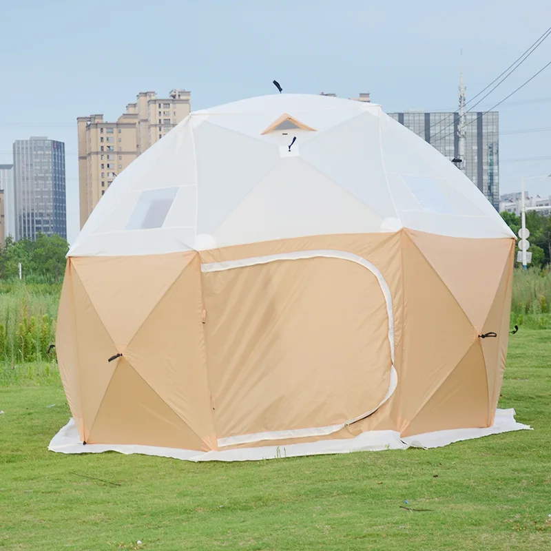 Translucent dome tent spherical convenient folding outdoor leisure camping picnic windproof portable sunshade