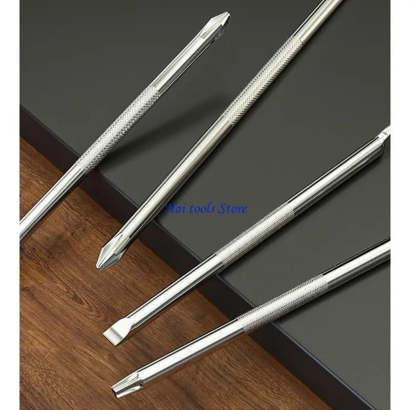 X37E Multipurpose Z Type Elbow Screwdriver with Feature Angled Crosses and Flathead 90 Degree Bent Screwdriver Tool