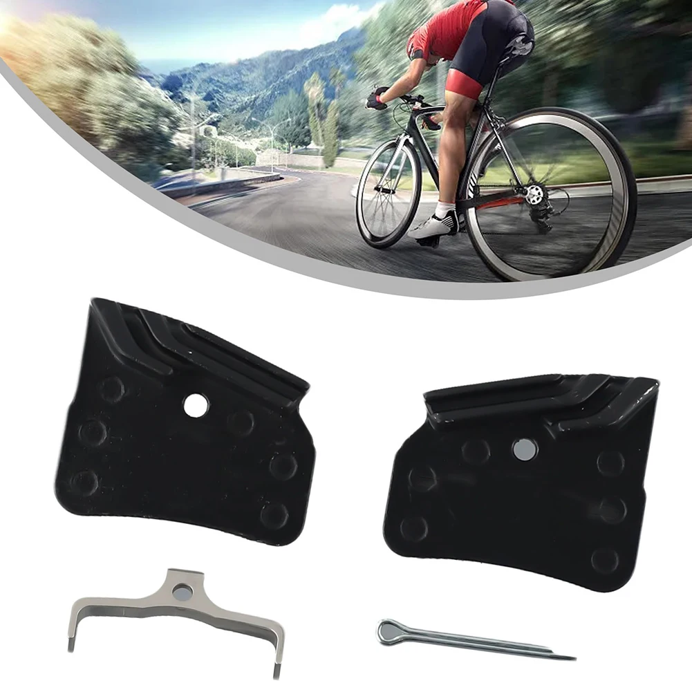 N03A Bike Brake Pads Resin+Metal Mix Perfect Replacement for For RS785 M9000 M8000 with Excellent Braking Power