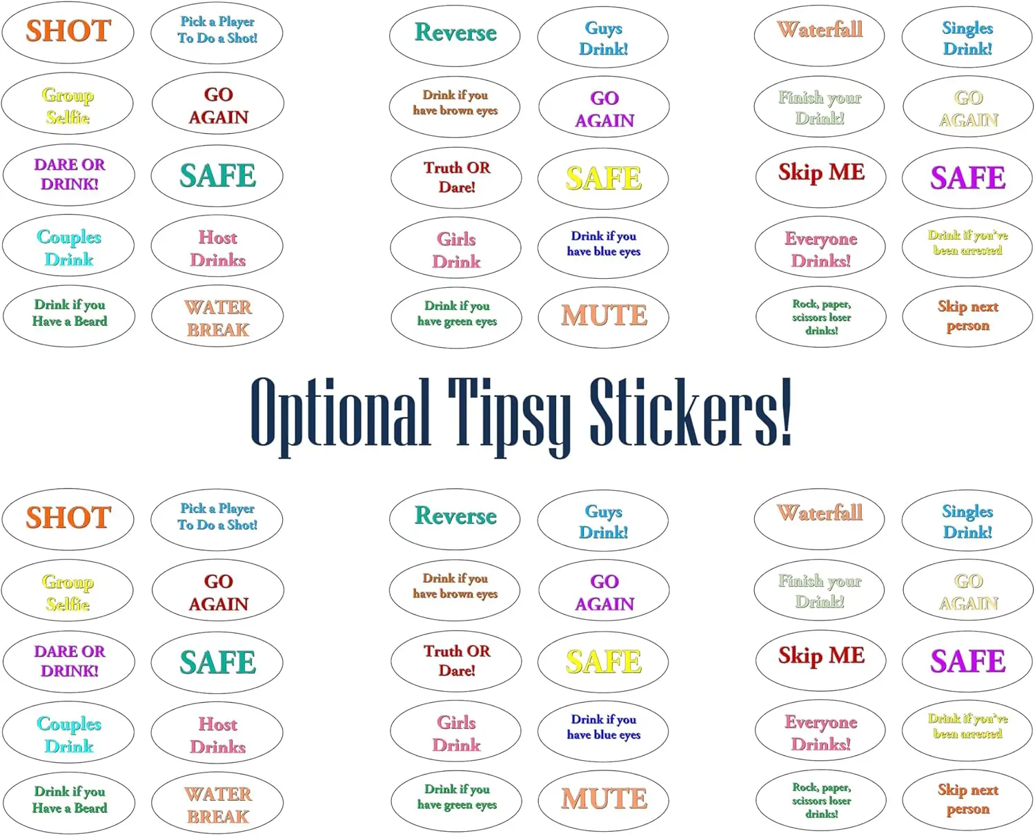 Premium Giant Toppling Timbers mit Tragetasche – Jumbo Outdoor-Hofspiel, Turm wachsen bis über 5, Fuß! - Mit beschlagenen Aufklebern