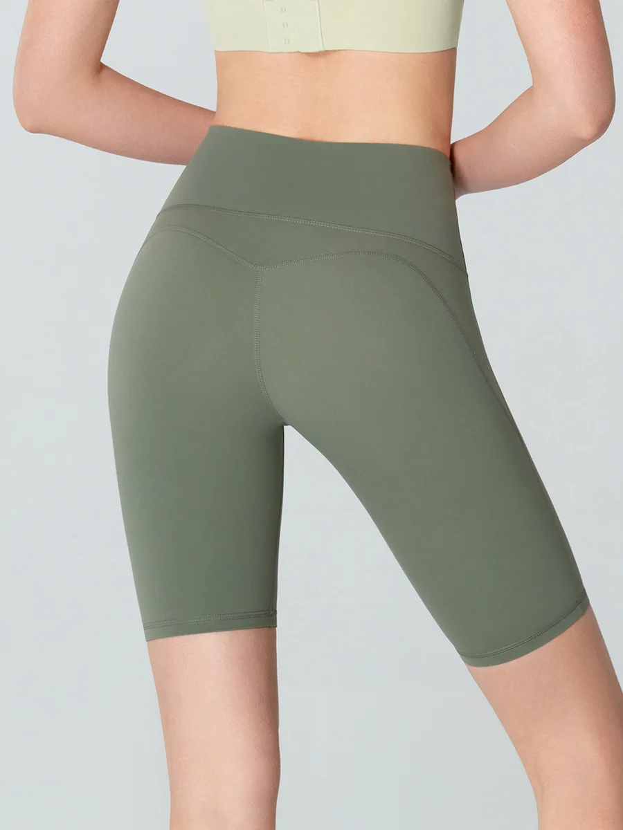 High-Intensity Compression Shorts High Waist Yoga Shorts for Women (5-Inch) - Tummy Control & Booty Lifting Workout Shorts