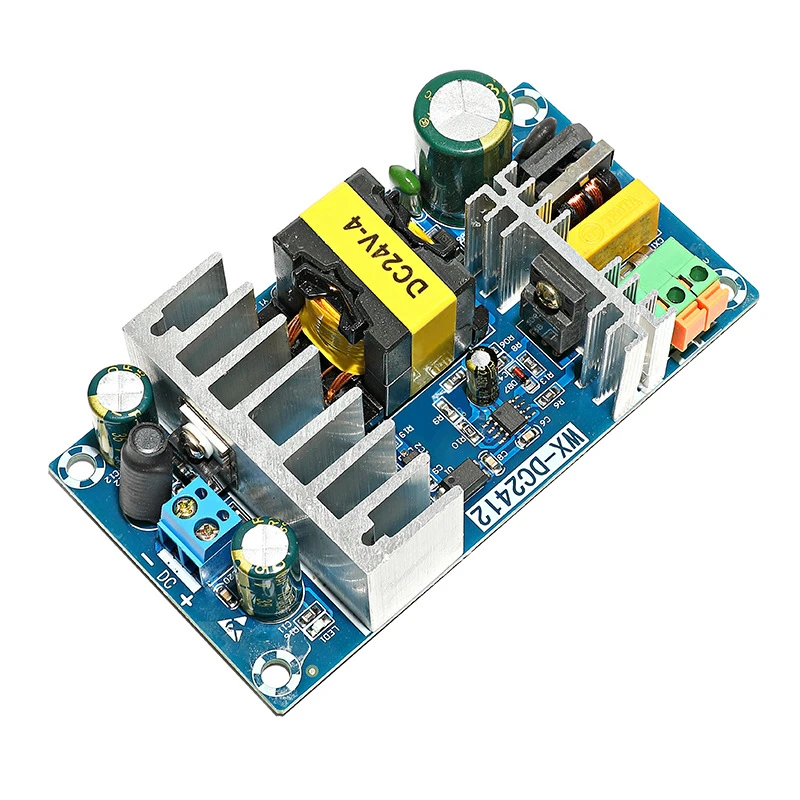 AC-DC 96W high power industrial power supply module 24V 4A switching power supply board bare board DC-24V-4