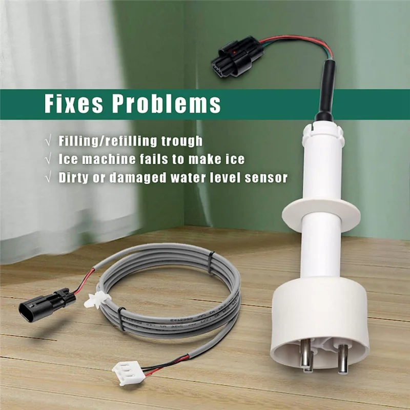 Nuevo 000016053 Kit de sonda de nivel de agua helada con arnés para máquinas de hielo Manitowoc Kit de sonda de Sensor de nivel de agua helada