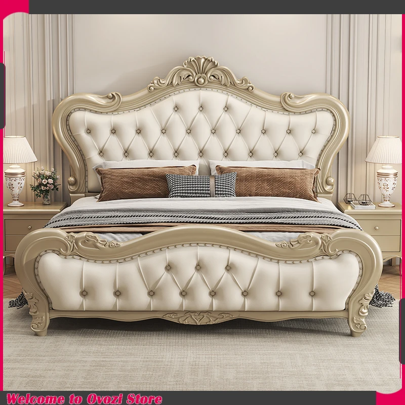 

Large Size Beauty Beds Professional Vintage Trendy Reading Hotel Beds Universal Sleeping Cama Matrimonial Home Accessories