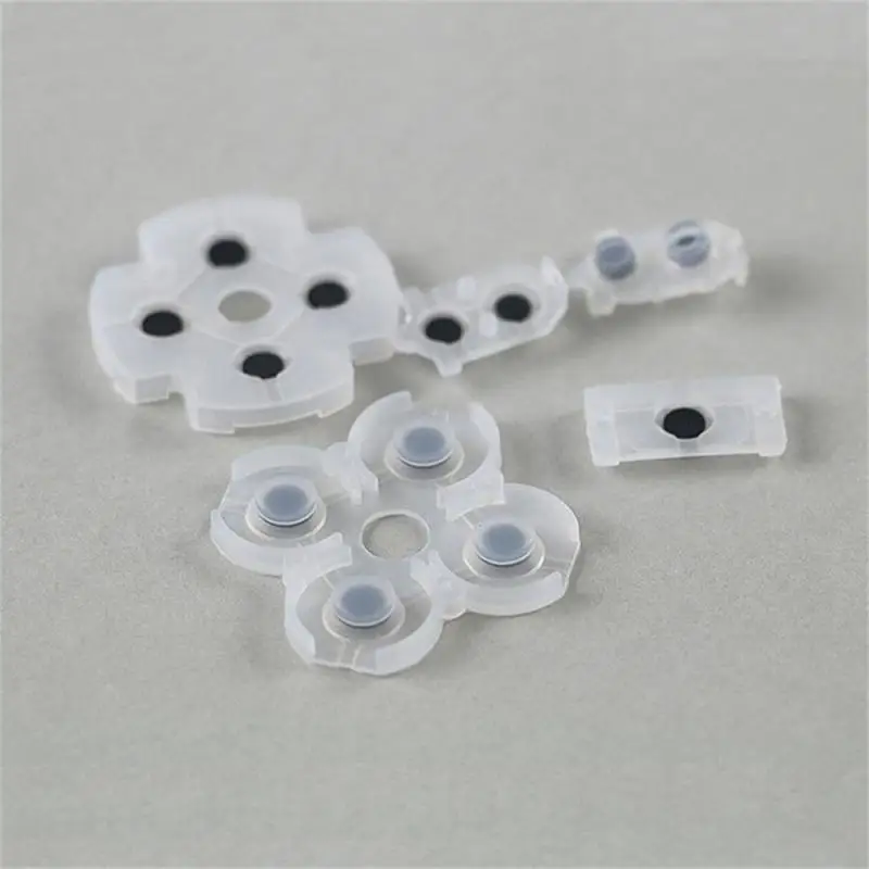 1 Set Silicone Conductive Rubber Pads For PS4 Game Controller For Dualshock 4 Buttons Repair Replacement Part Games Accessories