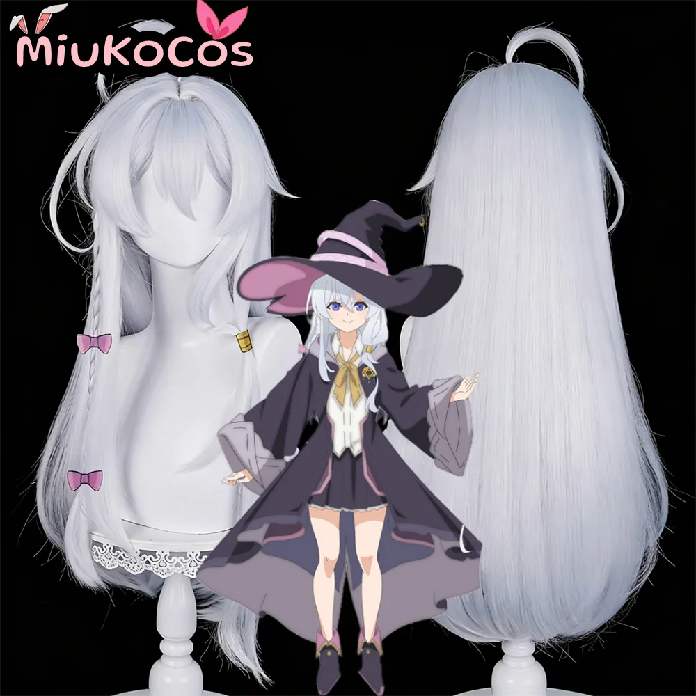 IN STOCK Elaina Seiko Cosplay Wig MiukoCosplay Anime Wandering Witch: The Journey of Elaina Cosplay  Halloween Cosplay Wig