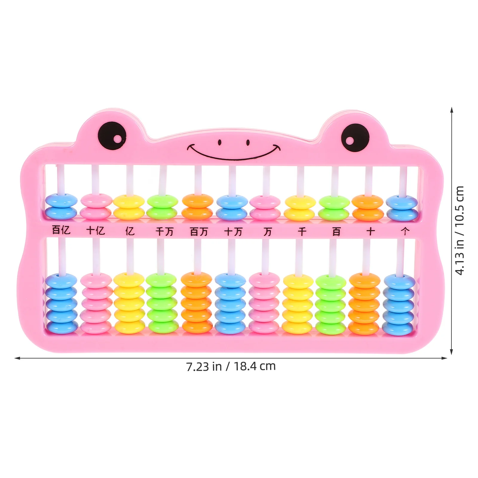 Math Learning Abacus for Kids 7 Beads Per Row Colorful Arithmetic Counting Tool for Early Childhood Education Classroom Home