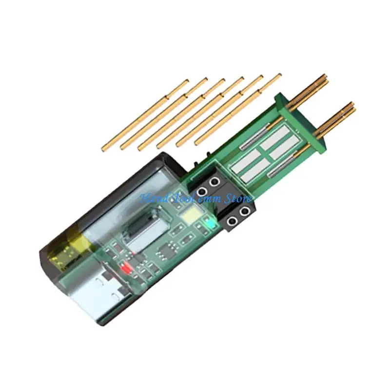H37F 4 Pin Optocoupler Tester Module Set with 6 Metal Contacts for Repair