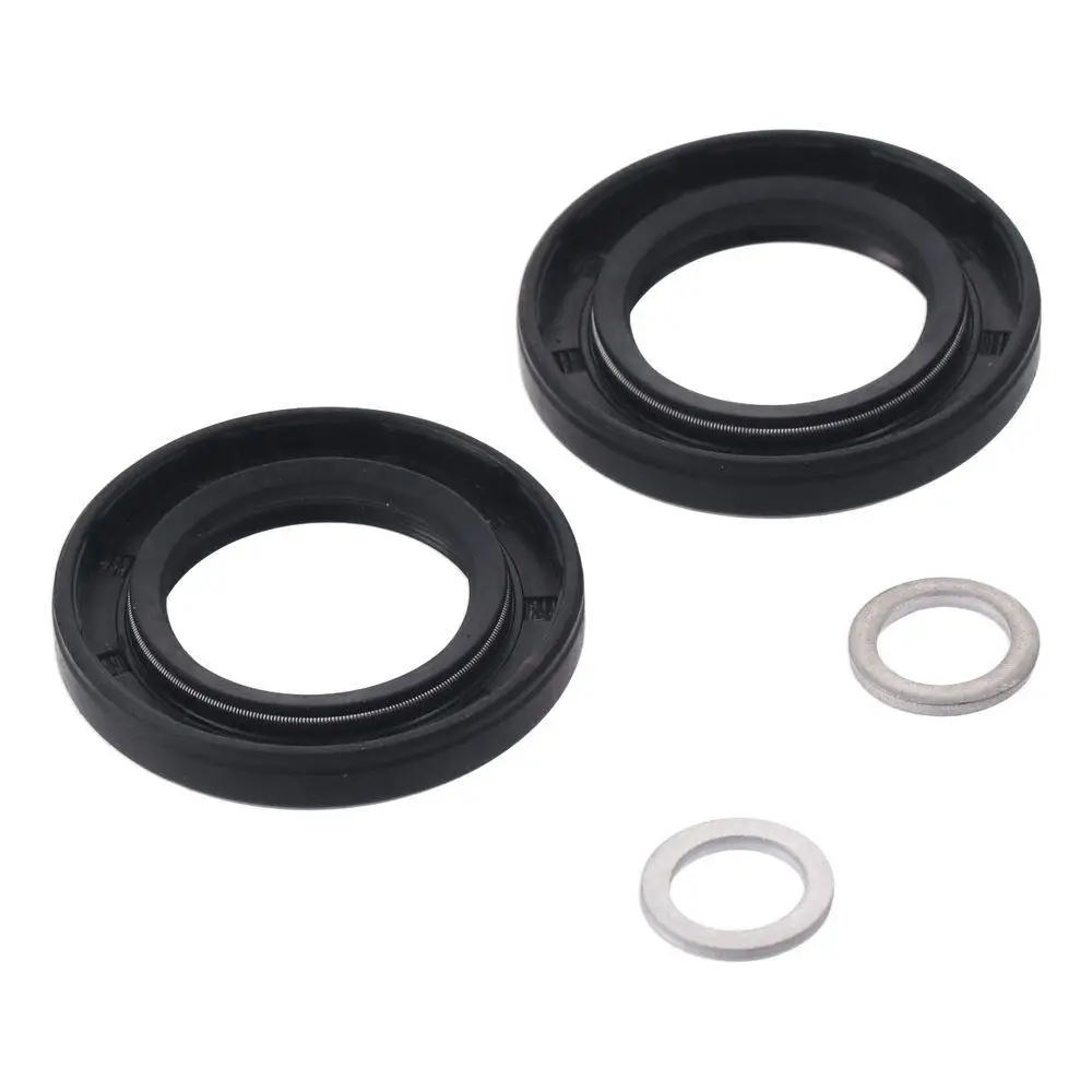Bild 5: 1set Auto Zubehör Teile Schwarz Fall Seite Abdeckung Dichtung 11381-ZE1-800 Gummi Dichtung 11381-ZH8-801 Öl Dichtung Kit Für Mini Bikes