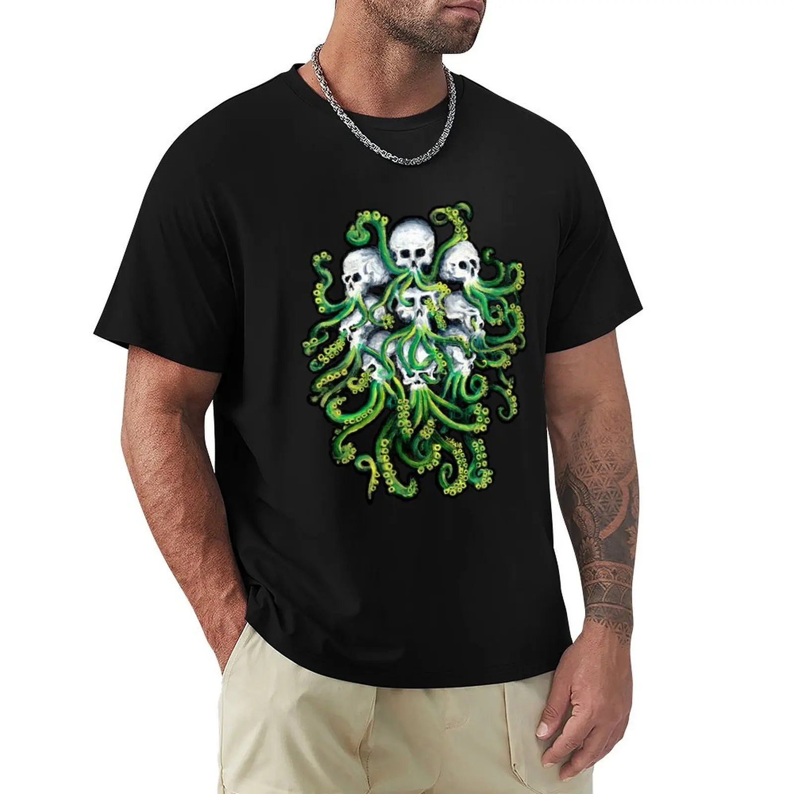 Summoned from the deep T-Shirt Vintage Style Printed Top
