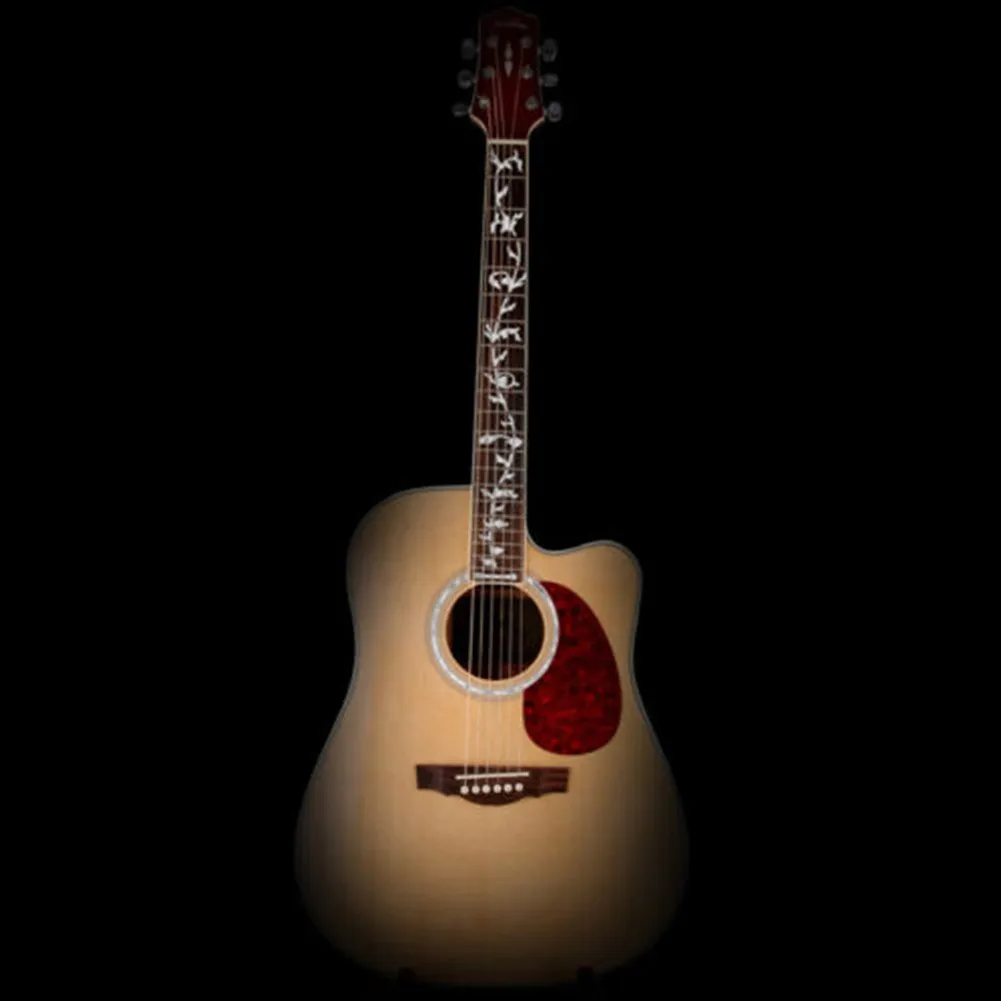 Guitar Bass Fretboard Inlay Stickers For Tree Of Life Design For Electric And Acoustic Guitars Fits 19 24 Frets