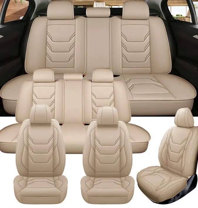 

5-Seats Front & Rear Full Set Protectors Pad For Lexus Leather Car Seat Covers