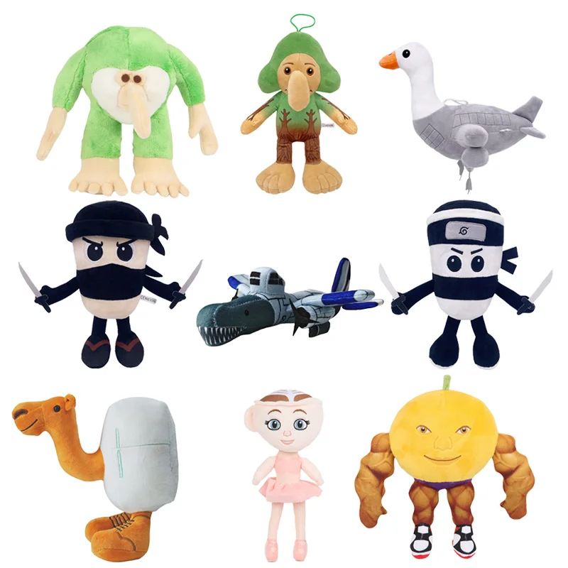 

Tralalelo Tralala Plush Toy Tungtungtung Sahur Italian Brain Rot Animals Anime Plush Plushie Stuffed Dolls Kid Birthday Toy Gift