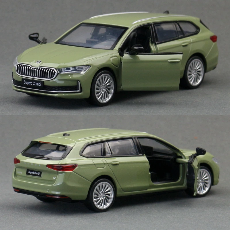

1:35 Speed dispatch car toy alloy car model pull back door sound and light toy ornament