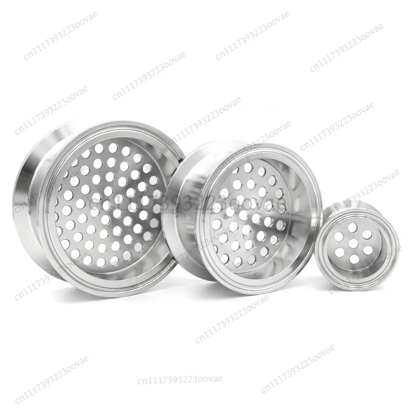 LF-SS304 Sanitary Stainless Steel Filter Plate Tri Clamp 1.5-6 Inch Beer Extractor For Homebrew Distilling Accessories