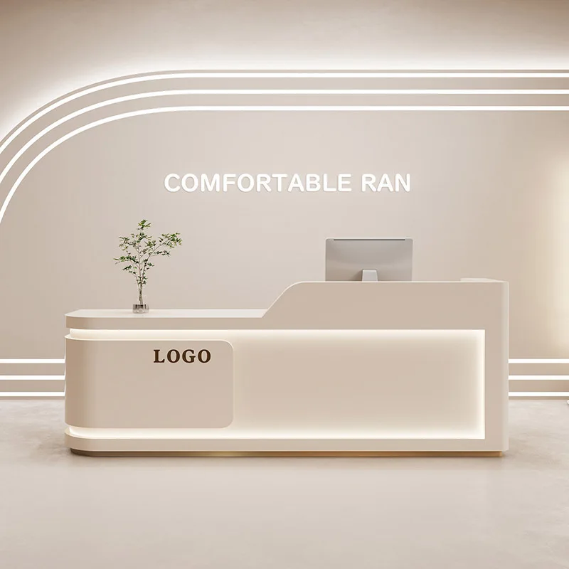 Simple Cash Desk Lockable Checkout Counter Tempered Glass Bar Retail Pub Commercial Business Restaurant mostrador de caja